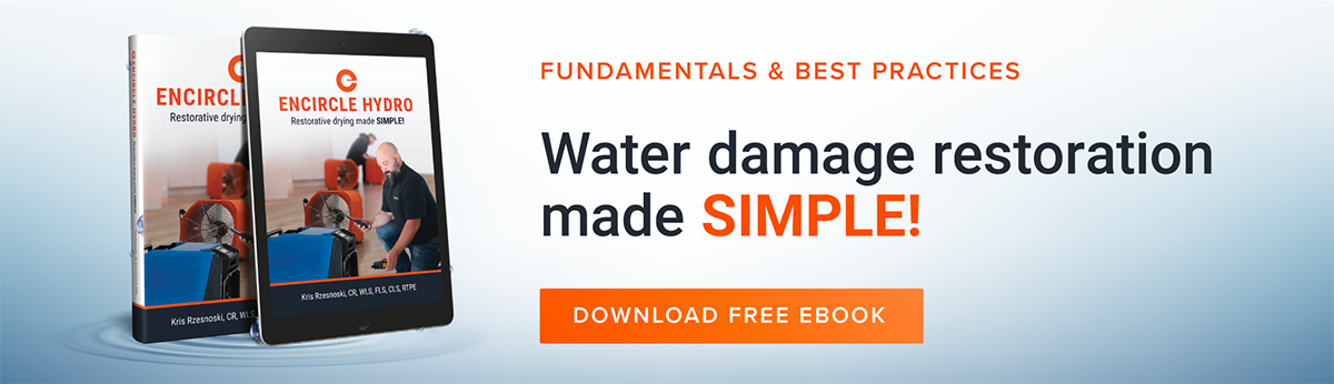 Water damage restoration made SIMPLE!