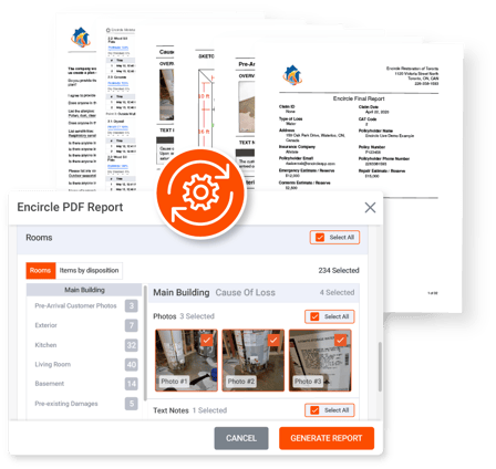 Generates Automated Reports with Encircle in Minutes