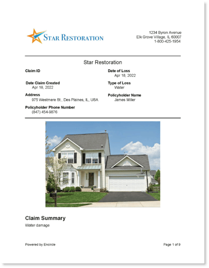 encircle-initial-inspection-report-sample-image