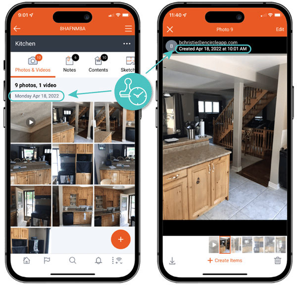 encircle-mobile-app-photos-videos-screens-date-time-stamped