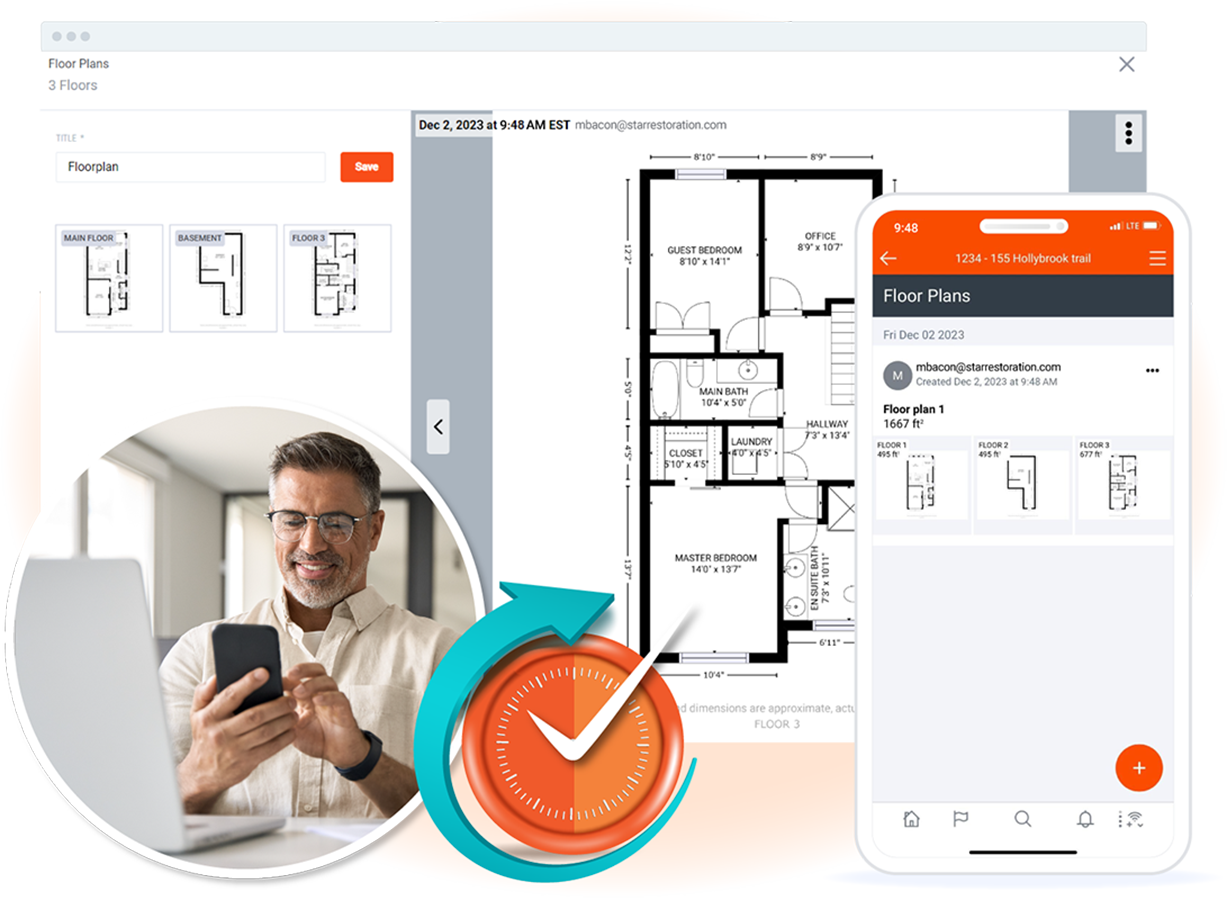 2 - Encircle Floor Plan vs DocuSketch Comparison - Delivered sooner