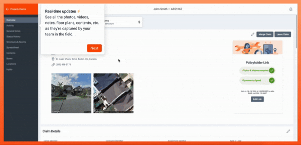 Interactive demo library.
