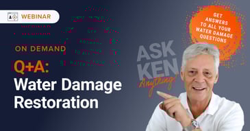 Water Damage Restoration Q+A.