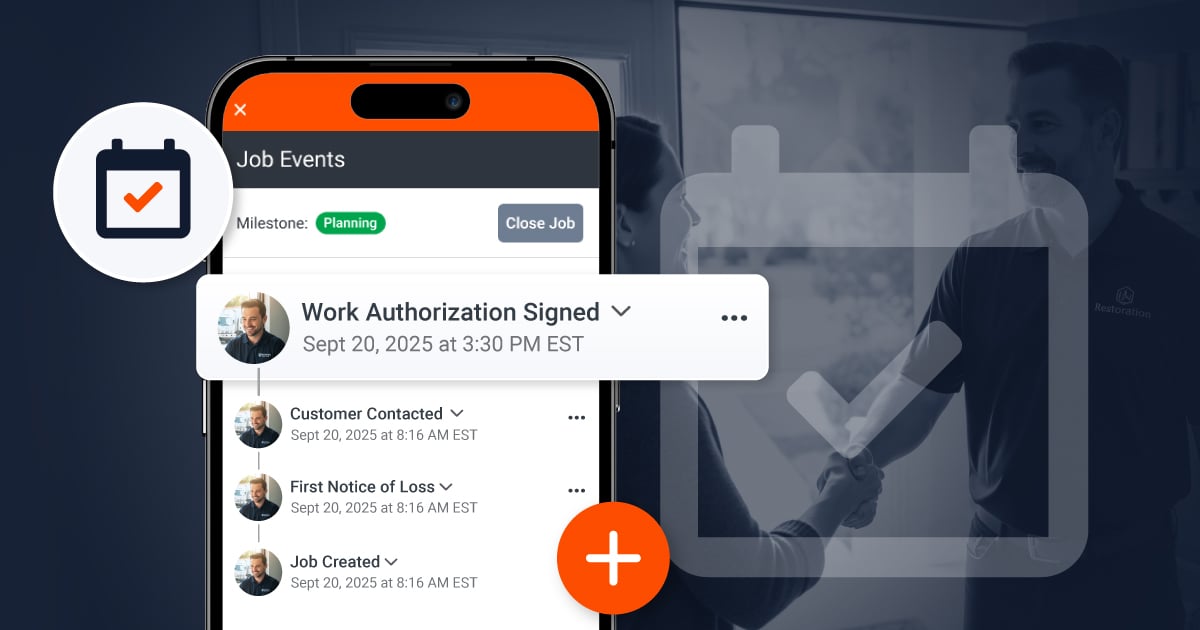 Track Job Progress with Events & Milestones in Encircle