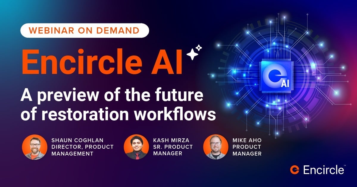 Encircle AI: A preview of the future of restoration workflows