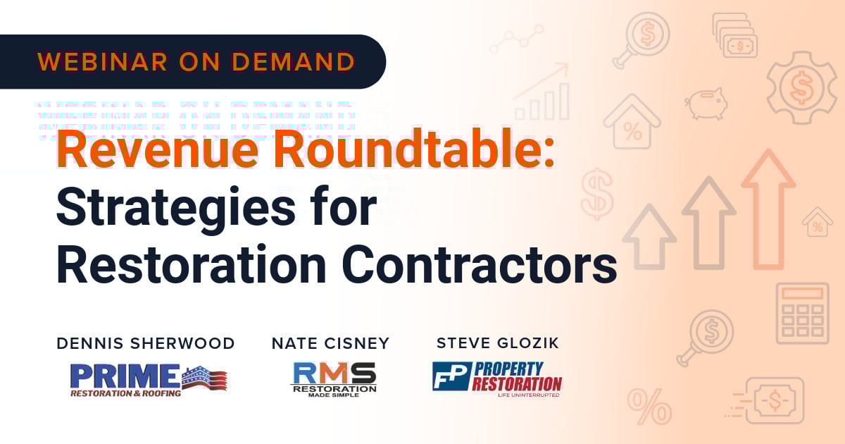 Revenue Roundtable: Strategies for Restoration Contractors