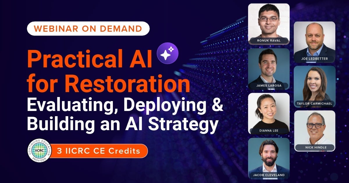 2026 Practical AI for Restoration - on-demand webinar