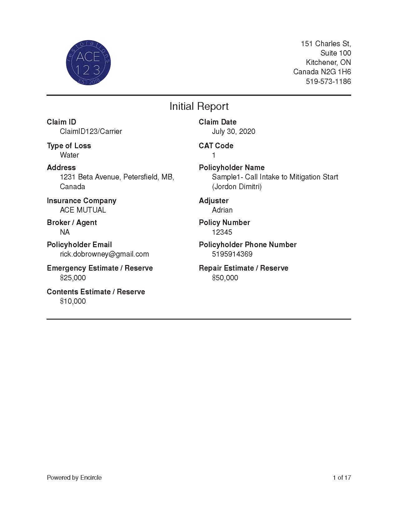 encicle-initial-report-cover