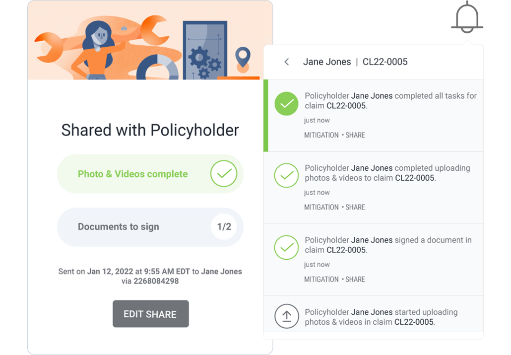 Encircle- Link - Remote Document Sign Notifications
