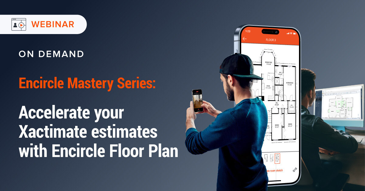 Accelerate your Xactimate estimates with Encircle Floor Plan