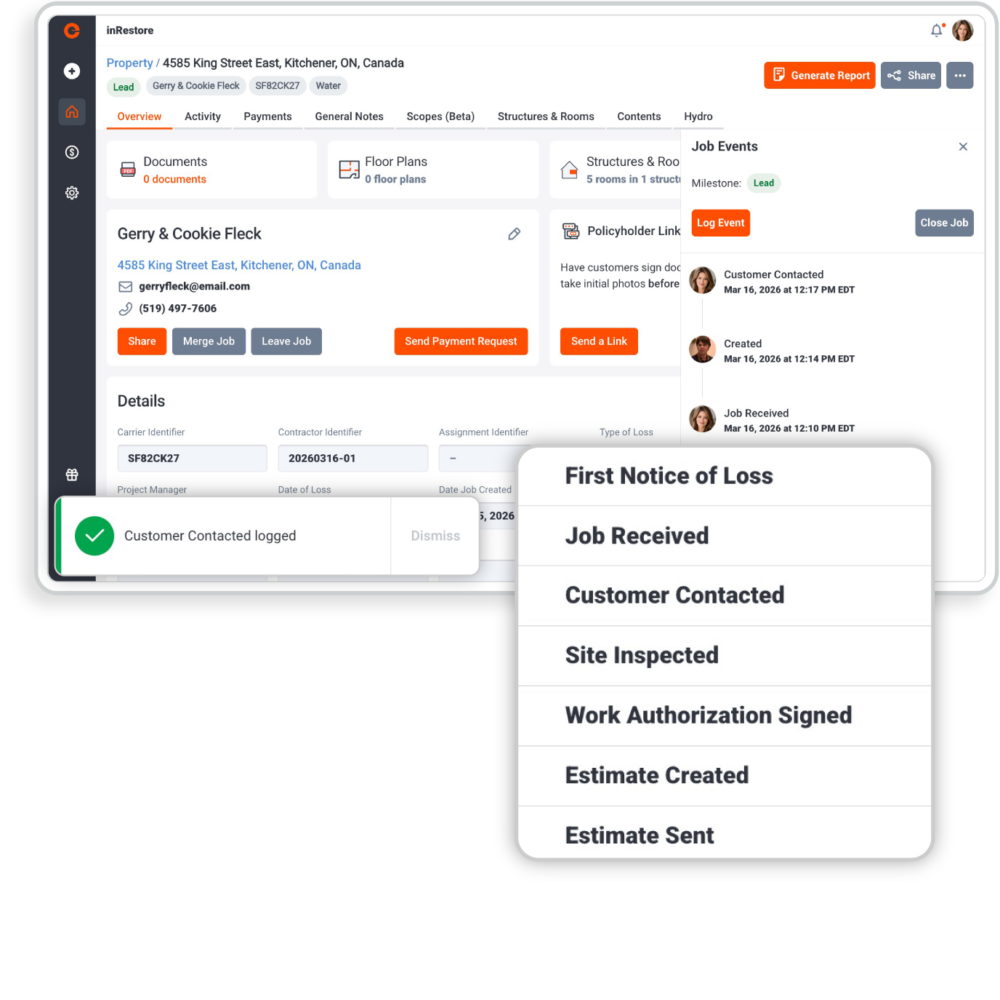 Restoration Office Admin & Workflow Tools | Encircle