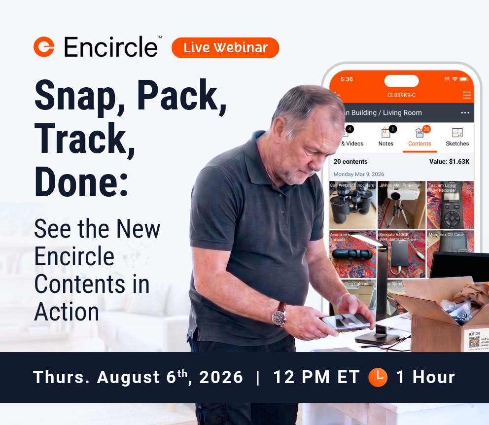 Snap, Pack, Track, Done: See the new Encircle Contents in action