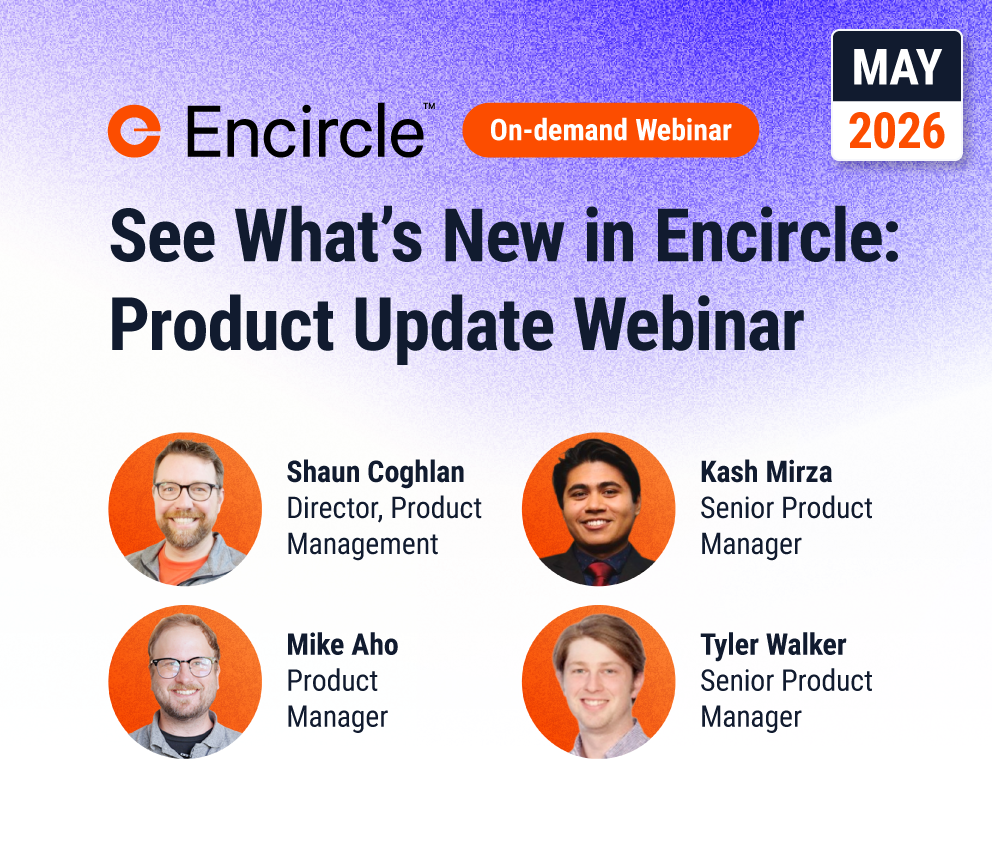 See What's New in Encircle: Product Update Webinar — on-demand webinar, May 2026