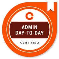 Admin: Day-to-Day certification badge