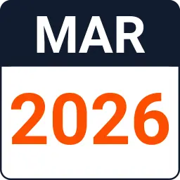 March 2026
